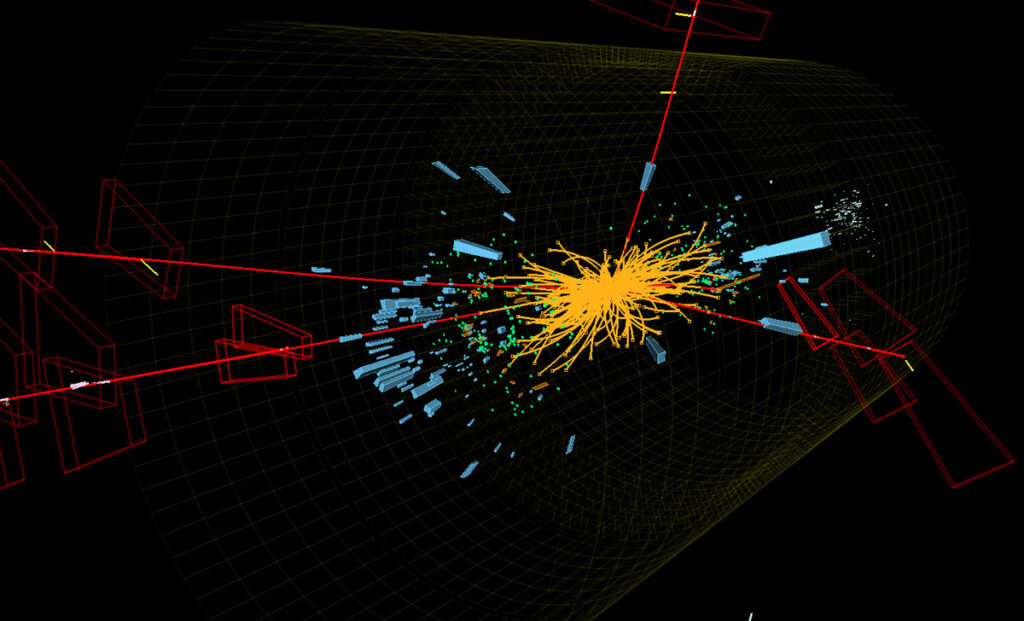 evento del bosone di higgs