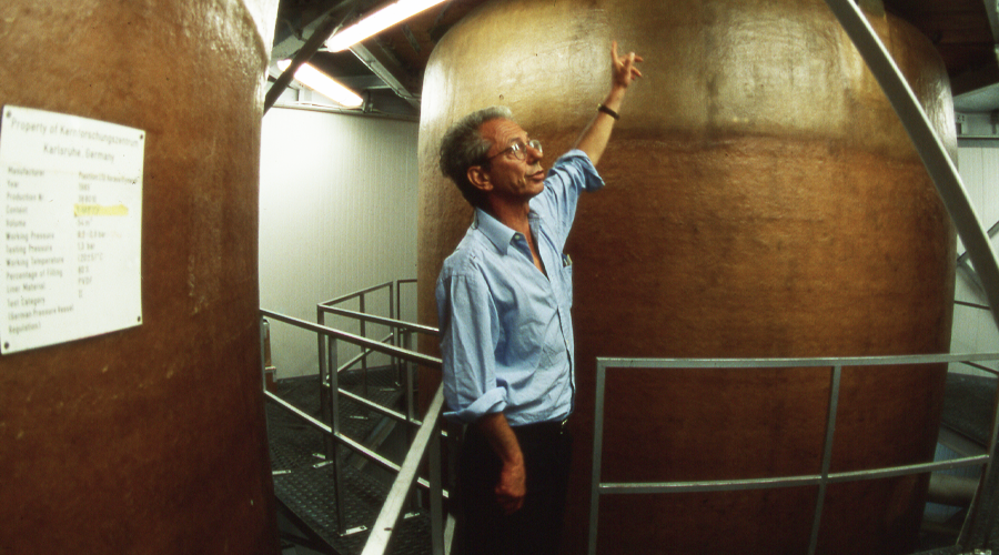 Enrico Bellotti, primo direttore dei Laboratori Nazionali del Gran Sasso dell'INFN